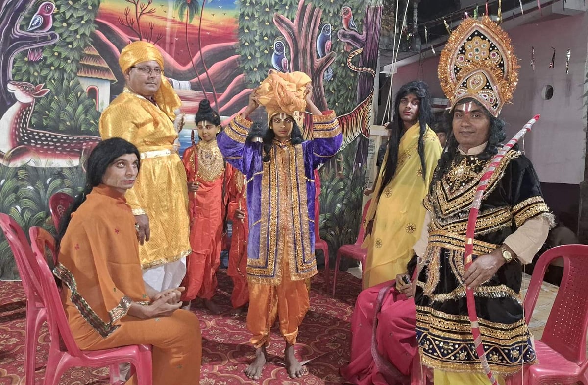 Chandauli News: राम-भरत मिलन और वनगमन के प्रसंगों ने किया भावुक