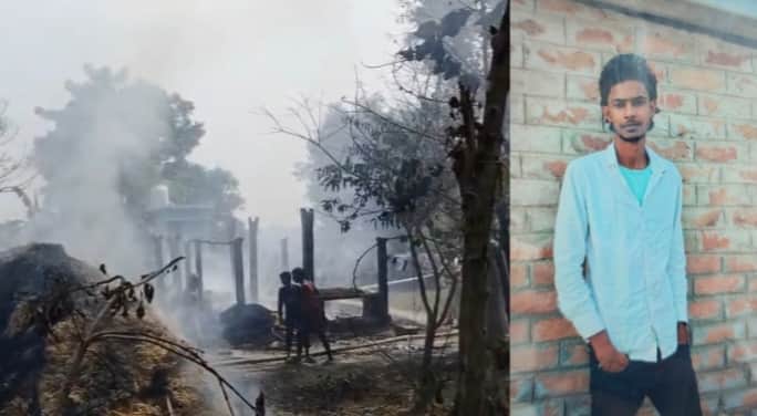 Muzaffarpur Bihar news :major unrest after murder of youth who returning from a fair the accused house