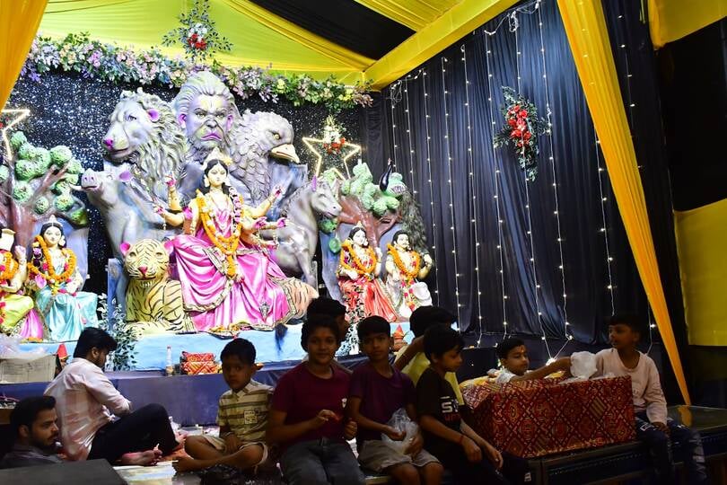 Siddharthnagar News: मां दुर्गा की 1263 मूर्तियों के विसर्जन में सुरक्षा में मुस्तैद रहेंगे 3500 जवान
