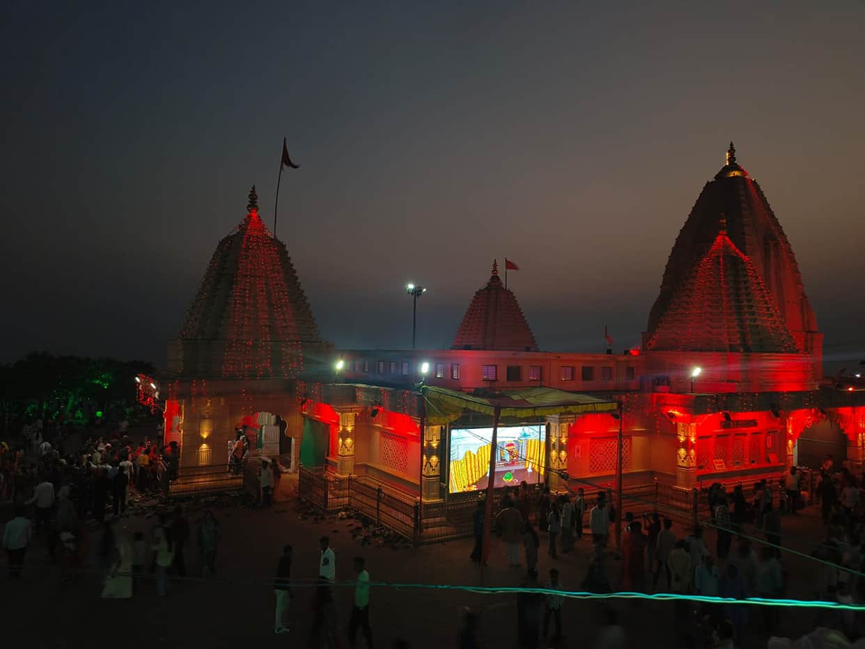 Sehore: Salaknpur Sees 8 Lakh Devotees During Navratri, 1.5 Lakh Visit Maa Vijasan on Navami