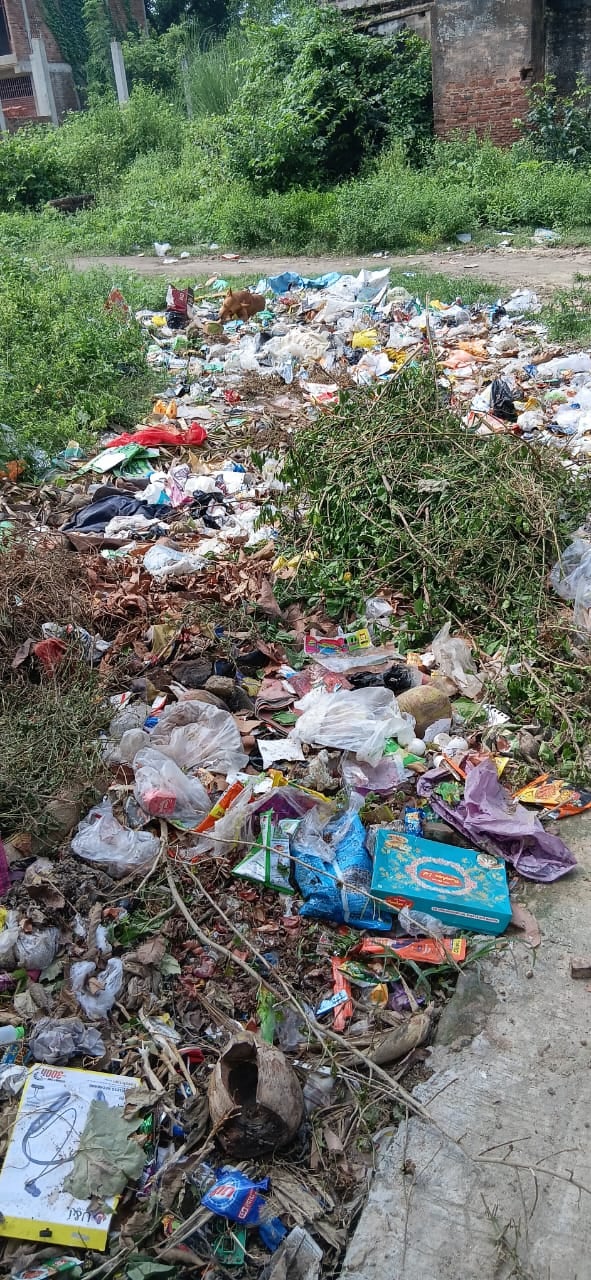 Mirzapur News: नवरात्र मेले में 350 सफाईकर्मियों की फौज लगाई, गलियों में कूड़े के ढेर