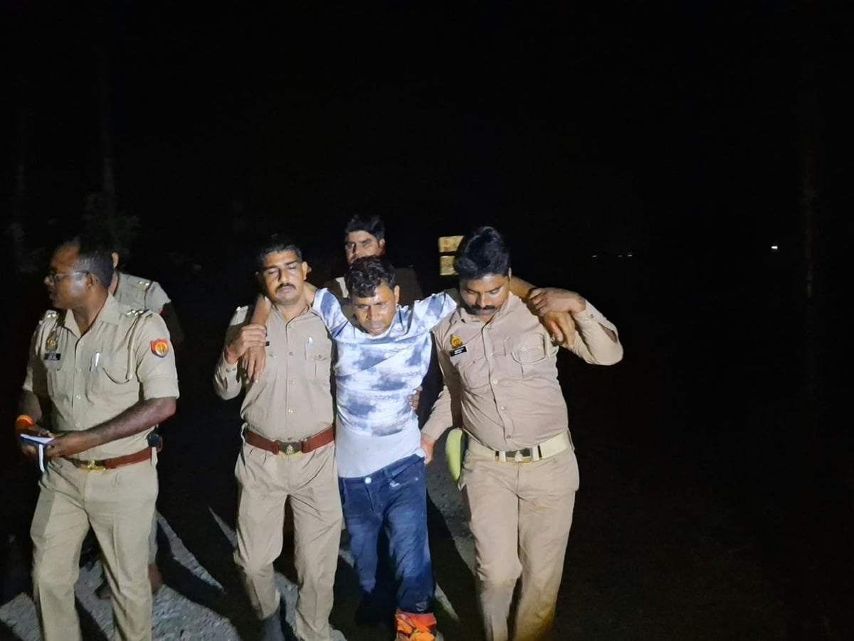 Jalaun News: 25 हजार का इनामी मुठभेड़ में घायल, गिरफ्तार