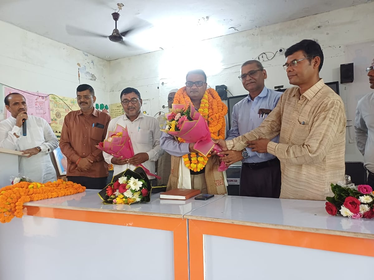 कौंधियारा की शिक्षा व्यवस्था को बनाएंगे बेहतर : खंड शिक्षा अधिकारी