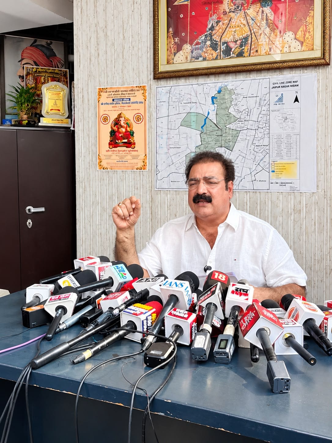 Khachariyawas Alleges Rs 1,000 Crore VLTD Scam, Seeks Answers from Rajasthan Government