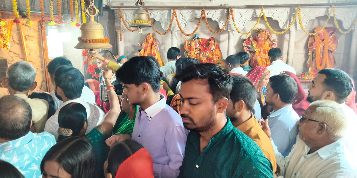 Sonebhadra News: सर्वमङ्गलमाङ्गल्ये शिवे सर्वार्थसाधिके, शरण्ये त्र्यम्बके गौरि नारायणि नमोऽस्तुते