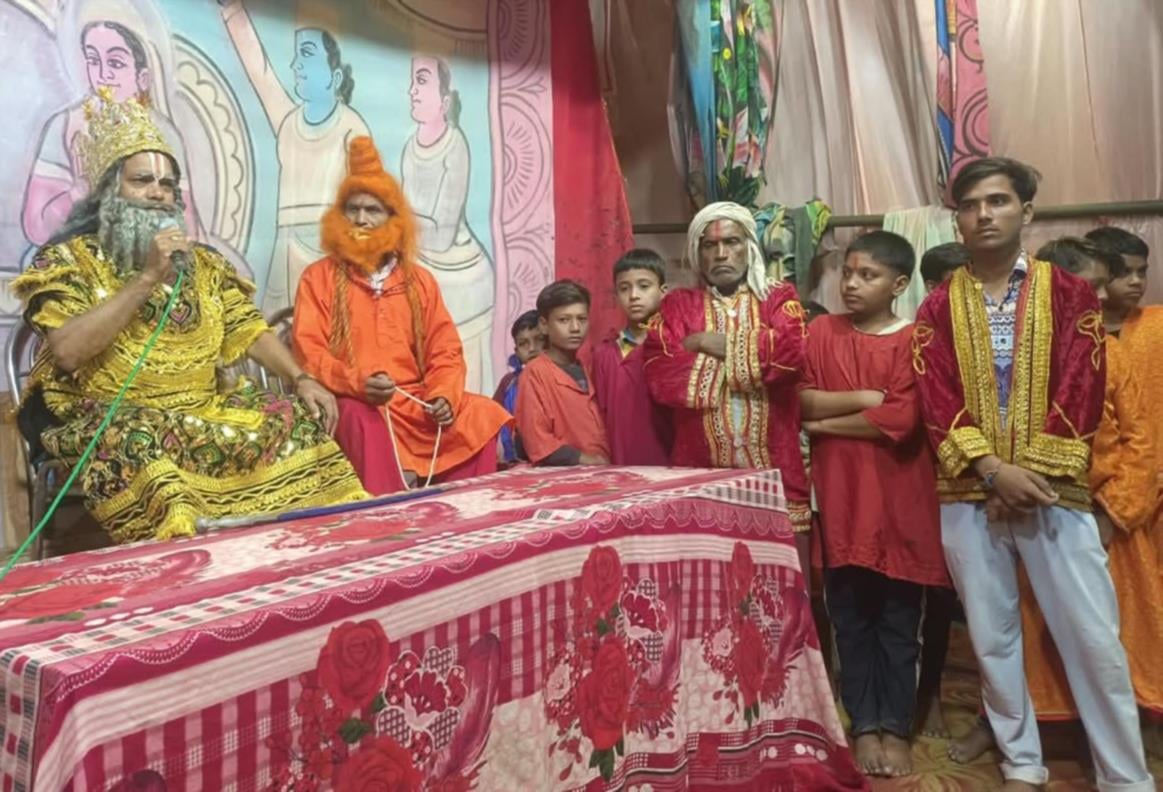 Shravasti News: लक्ष्मण मूर्छित प्रसंग का हुआ मंचन