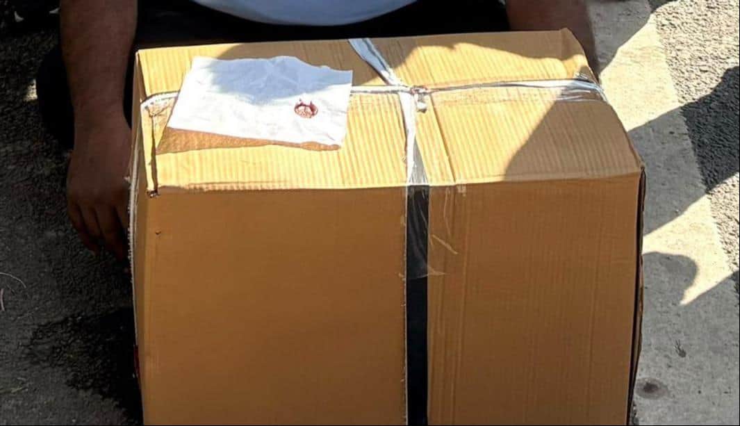 Driver speeds pickup truck through narrow lanes upon spotting police; arrested with 125 cartons of illegal firecrackers.