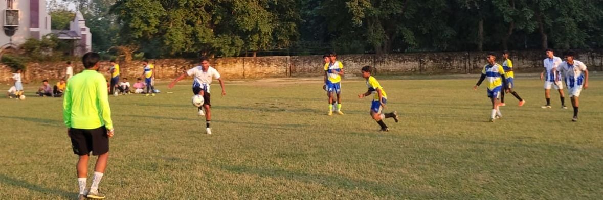 Shahjahanpur News: मैच के अंतिम क्षणों में शादाब का शानदार प्रदर्शन, लगातार दो गोल कर दिलाई जीत