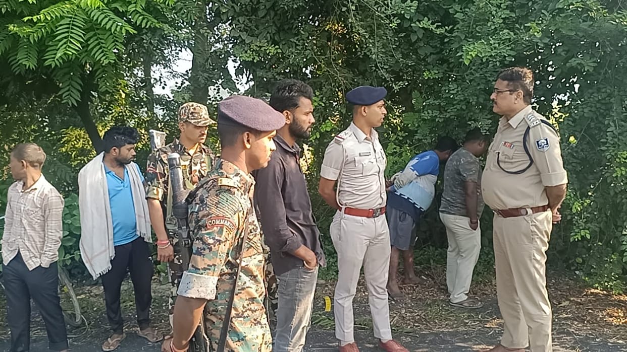 muzaffarpur bochaha kasिरampur petrol pump unidentified dead body fsl investigation