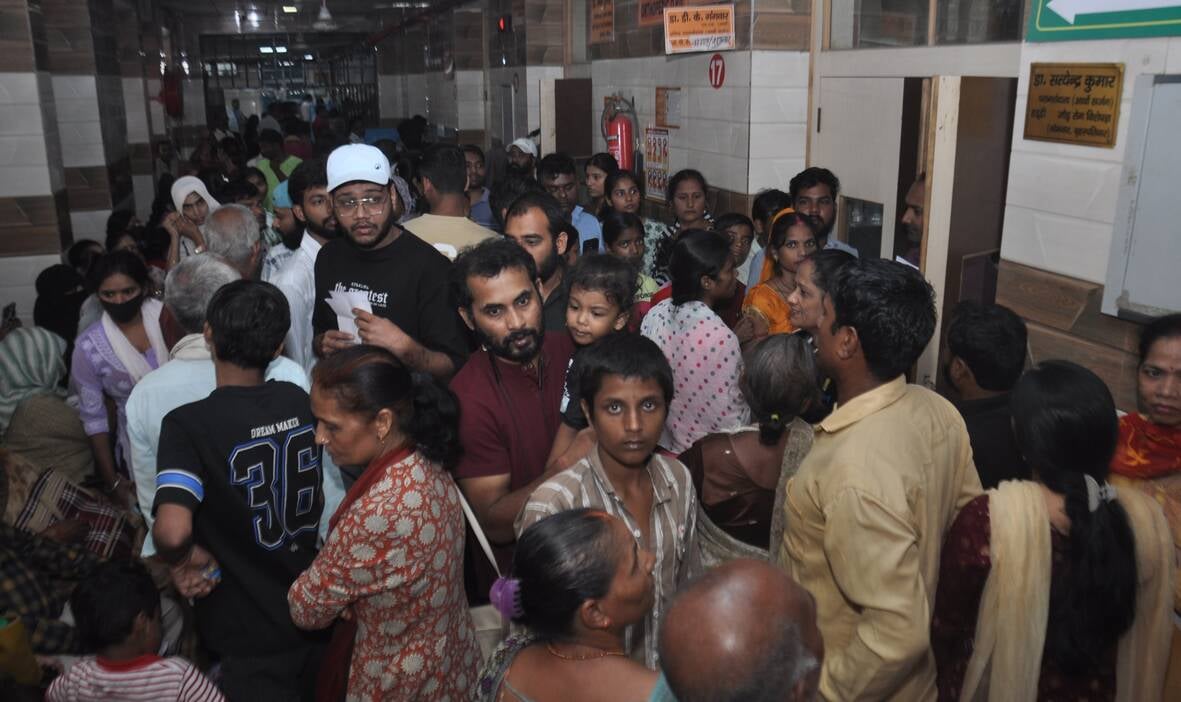 Lucknow News: तीन दिन की छुट्टी के बाद अस्पतालों में उमड़ी भीड़, सर्दी-जुकाम, बुखार के मरीज बढ़े