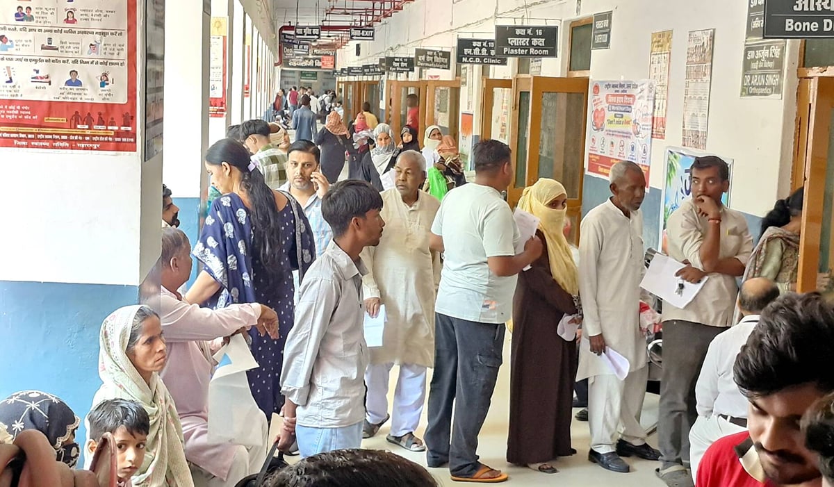 Saharanpur News: त्योहार में रंगाई-पुताई की धूल से उखड़ रहीं सांसें