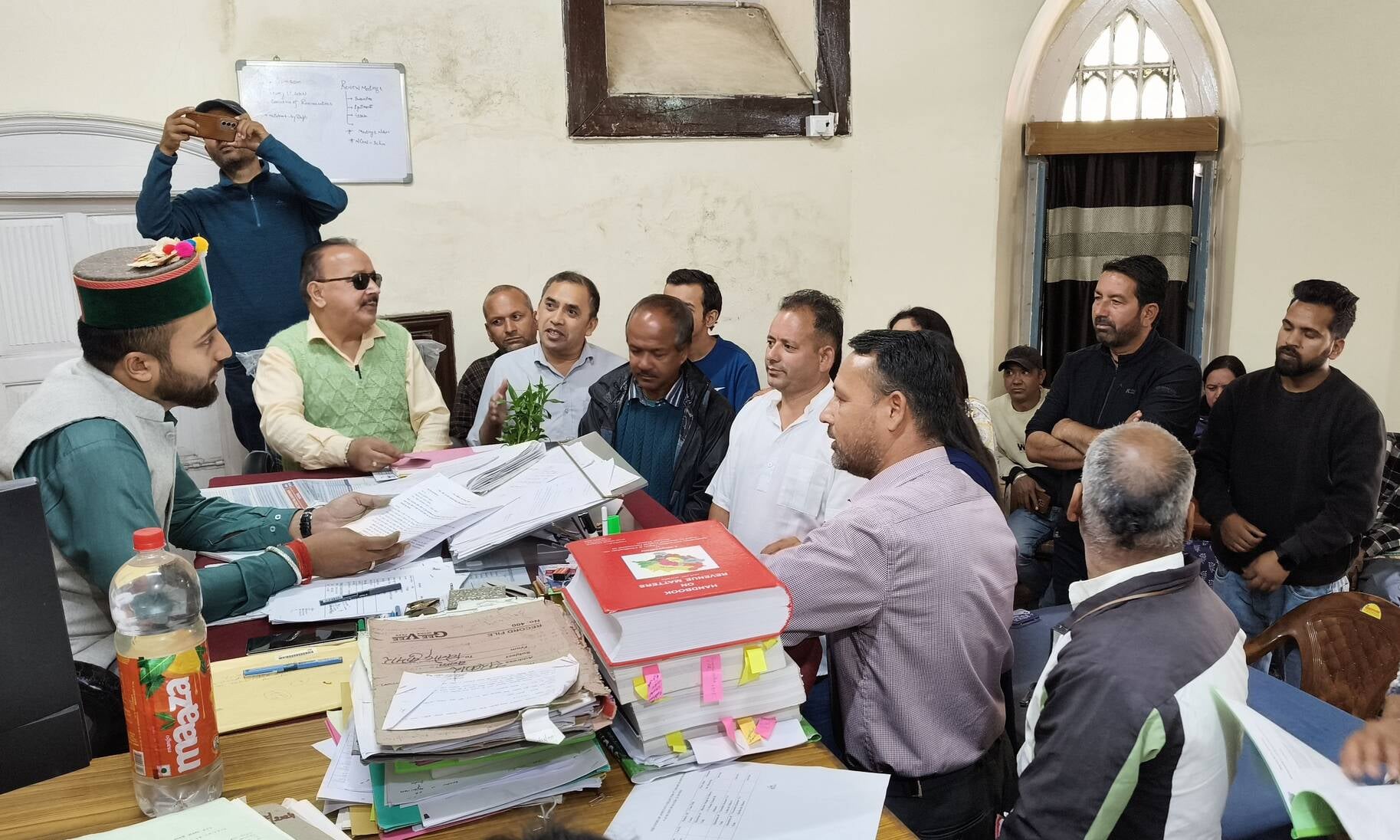 Memorandum to Chief Minister demanding improvements in Road Safety and Transport Corporation seats