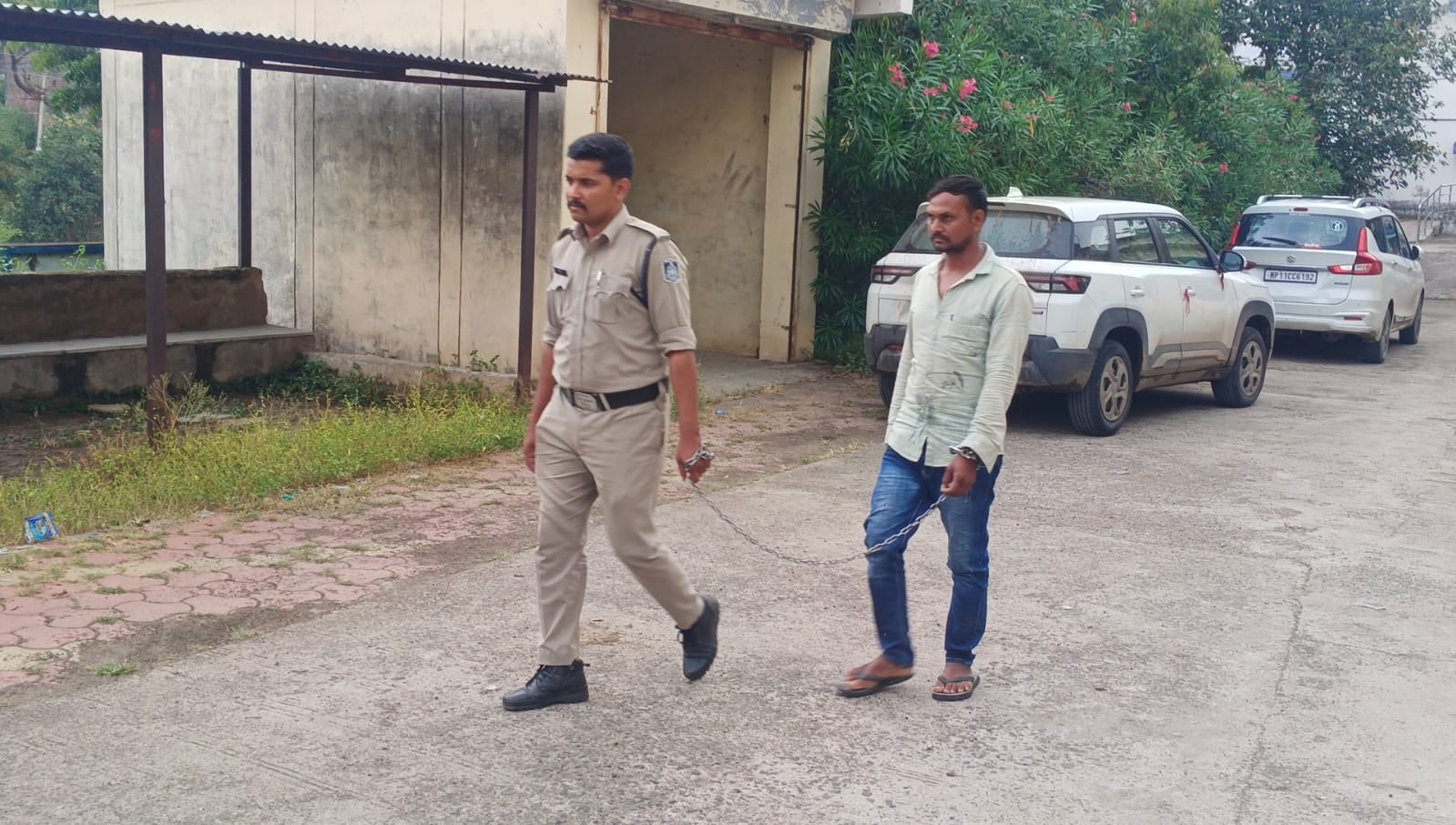 पुलिस ने आरोपी को किया गिरफ्तार