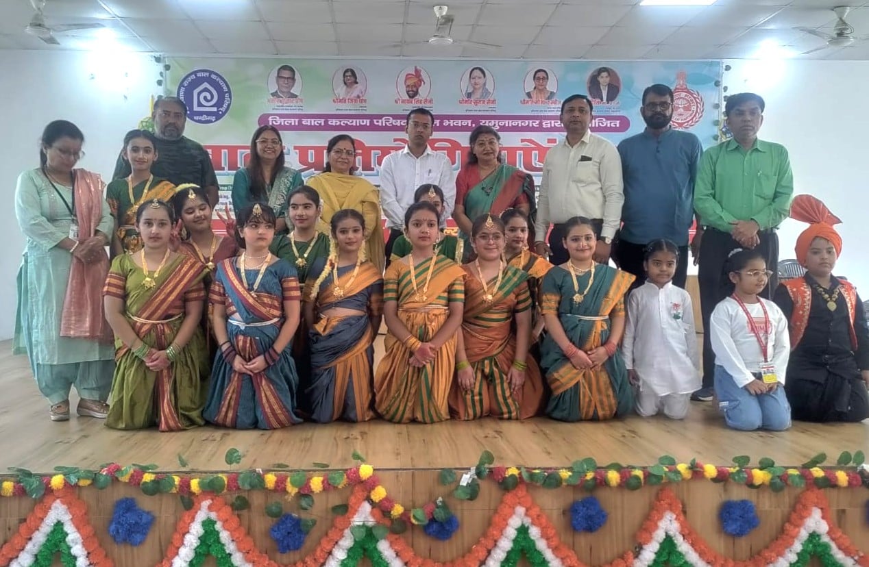 Children displayed their talent in solo and group dance and fancy dress competitions.