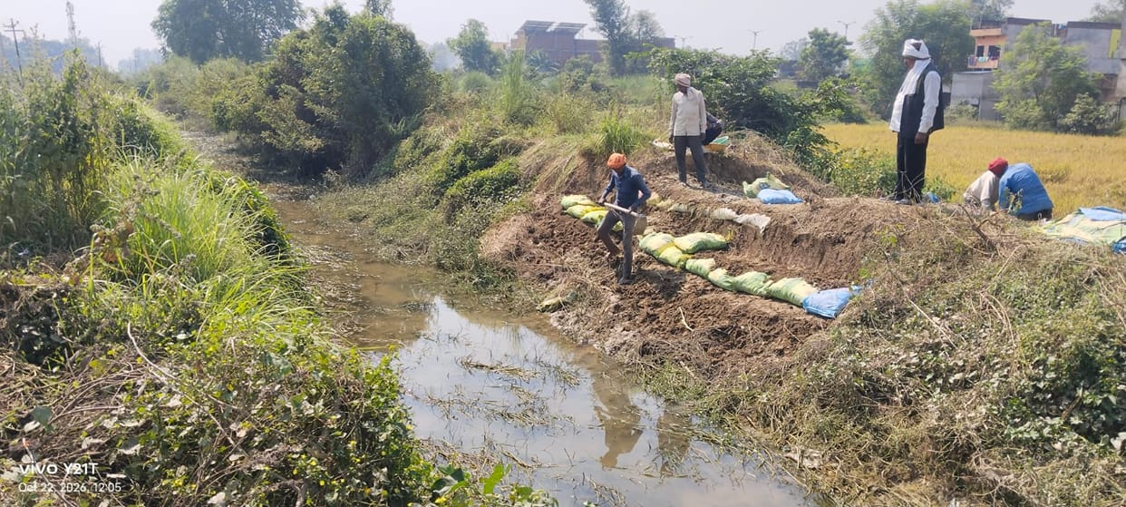 Farmers get relief as canal undergoes repairs