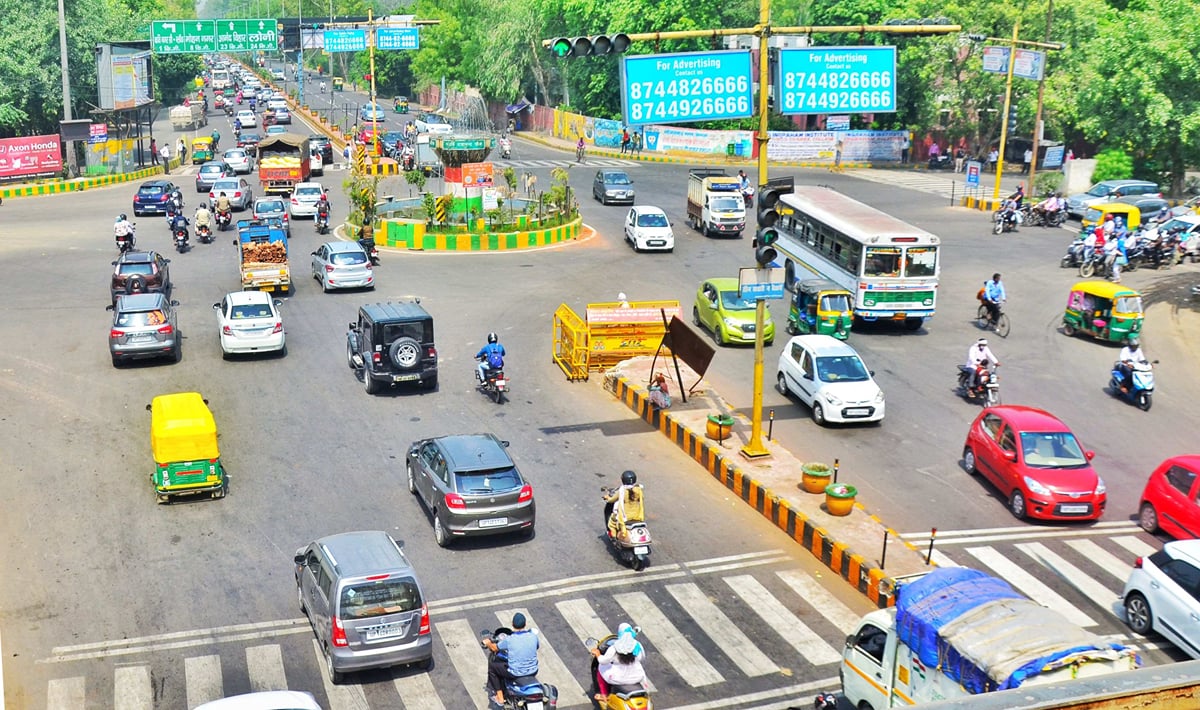 Ghaziabad News: वन विभाग की एनओसी में अटका हापुड़ चुंगी फ्लाईओवर, शुरू नहीं हो सका काम