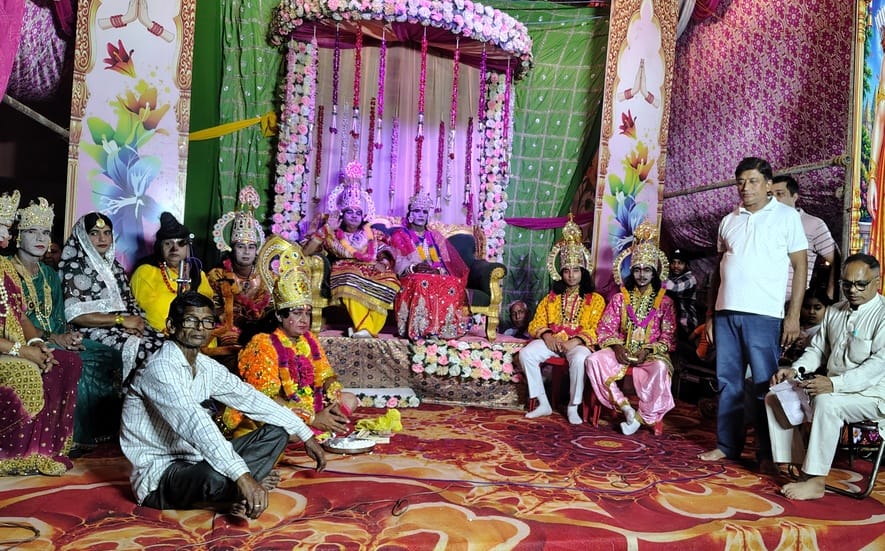 Rama returned to Ayodhya after a 14-year exile.