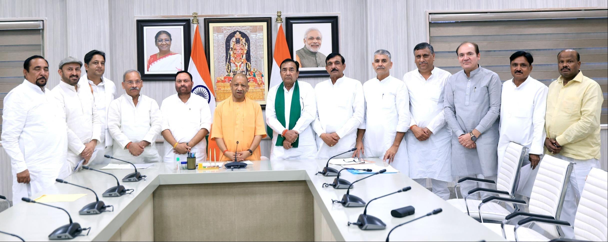 RLD MLAs met the CM regarding outstanding payments