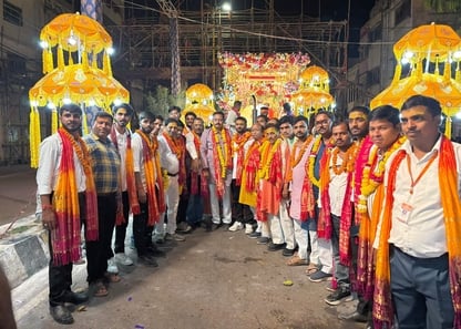 Ayodhya News: निकलीं श्रीराम बरातें, प्रभु दर्शन को आतुर दिखे लोग