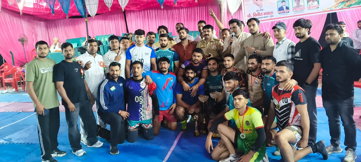 Meerut News: कबड्डी प्रतियोगिता में इम्मू क्लब साई सोनीपत विजेता