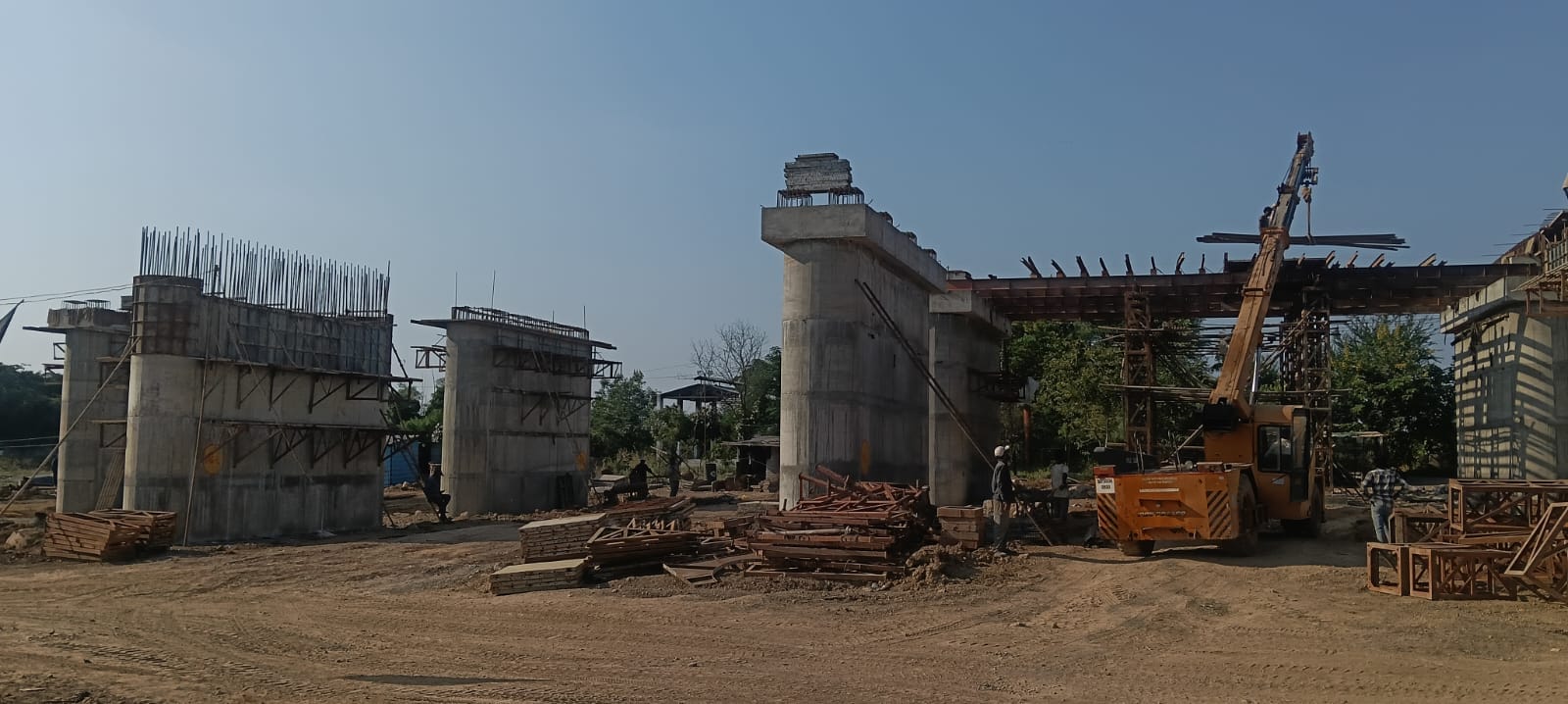 चंबल नदी पर 35 करोड़ से बन रहा फोरलेन ब्रिज