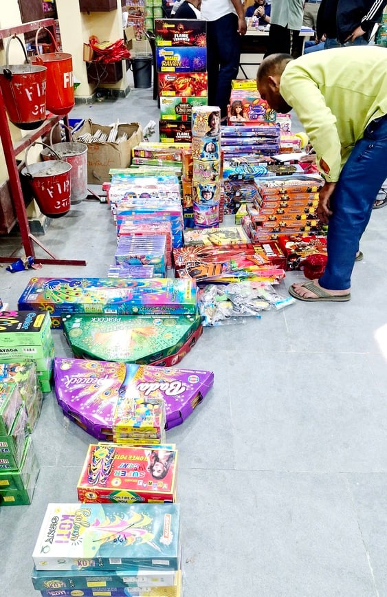 Firecrackers are supplied to Western UP, as well as to Haryana, Punjab, and Himachal Pradesh.