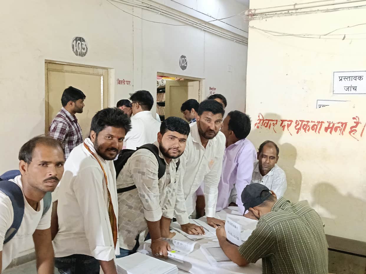 639 candidates have filed nominations across 142 wards; scrutiny of the forms is taking place today