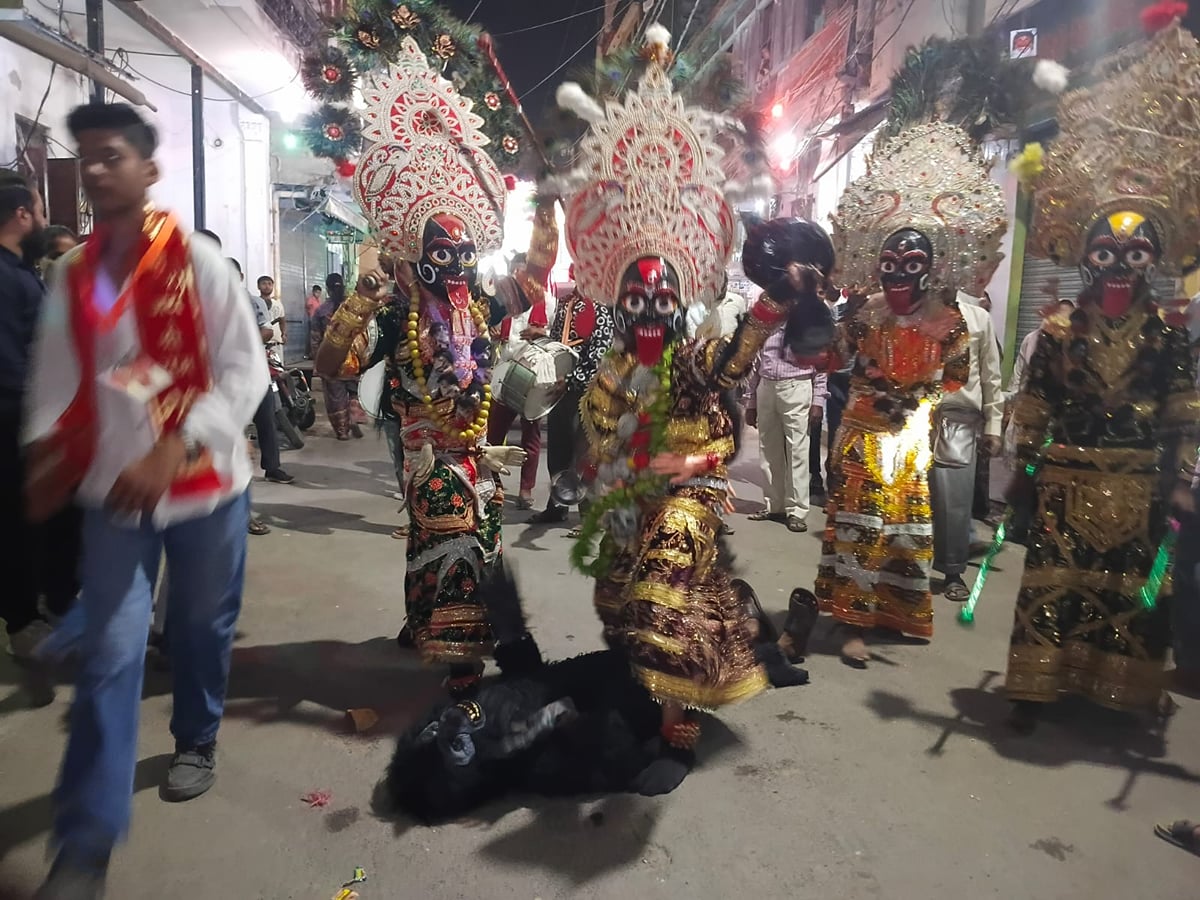 Kasganj News: प्रभु श्रीराम की राज्याभिषेक यात्रा में मोहक झांकियां