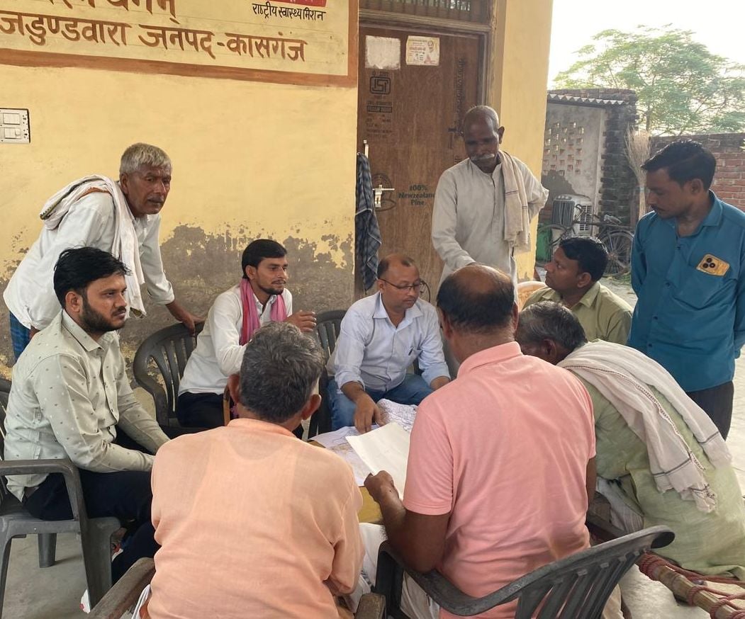 Kasganj News: आठ गांवों को बाढ़ की विभीषिका से बचाएगा बांध