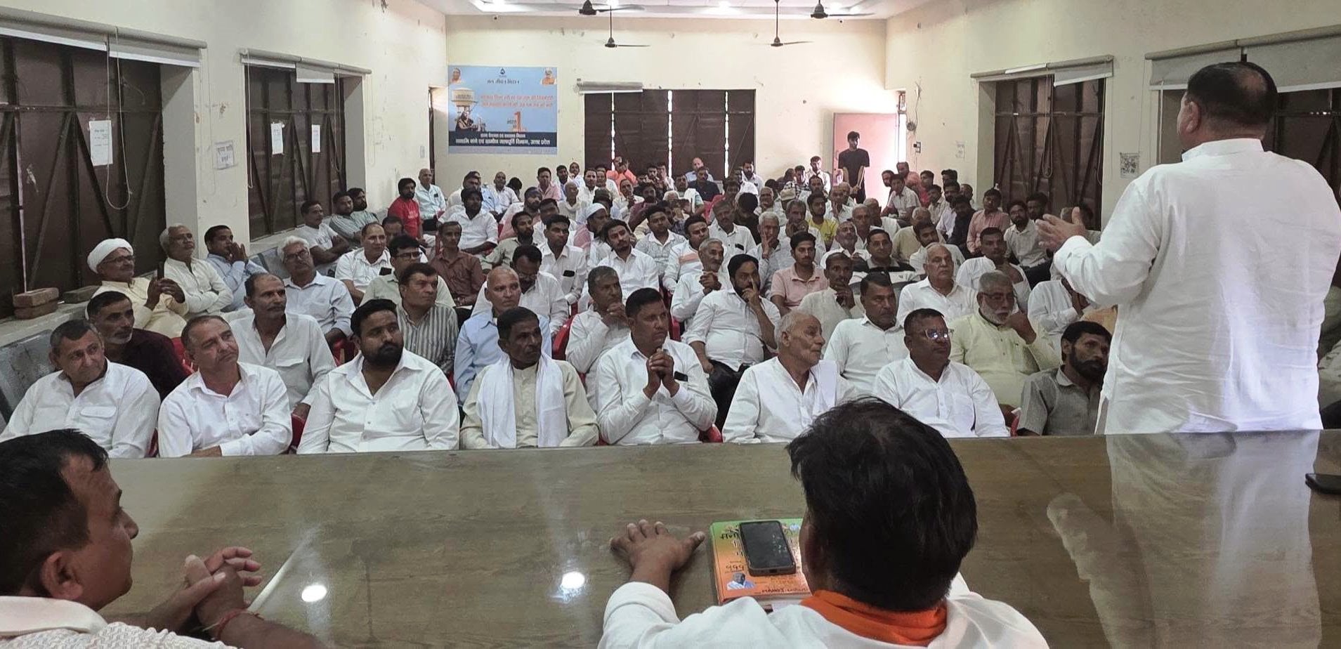 BJP workers held a Diwali get-together.
