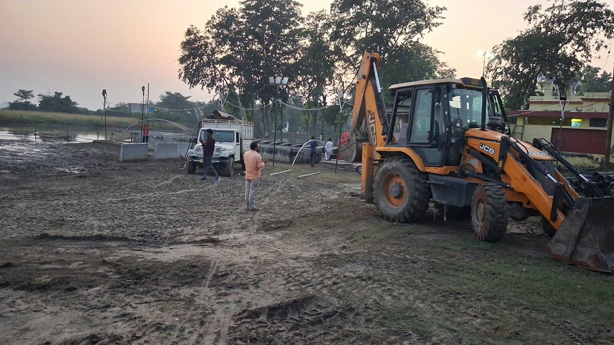 Basti News: देवी मूर्तियों का विसर्जन आज...अमहट घाट पर बनाई गई व्यवस्था, प्रशासन मुस्तैद