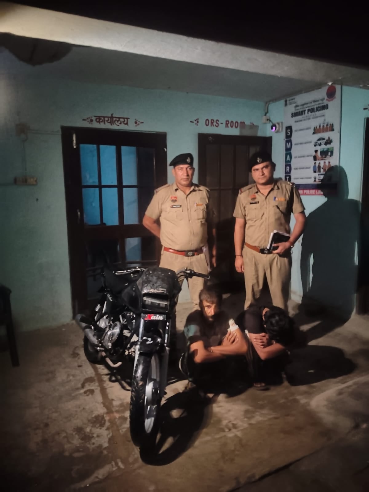 फोटो 11 नरवाना। पुलिस की गिरफ्त में आरोपी। स्रोत पुलिस।