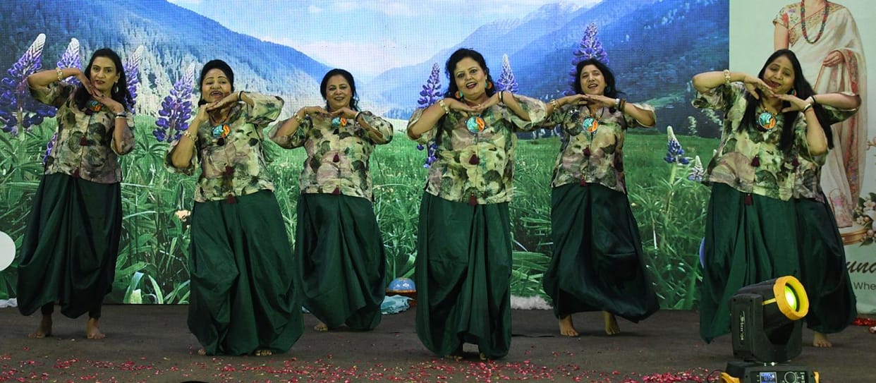 Conveyed a message of service and women's empowerment