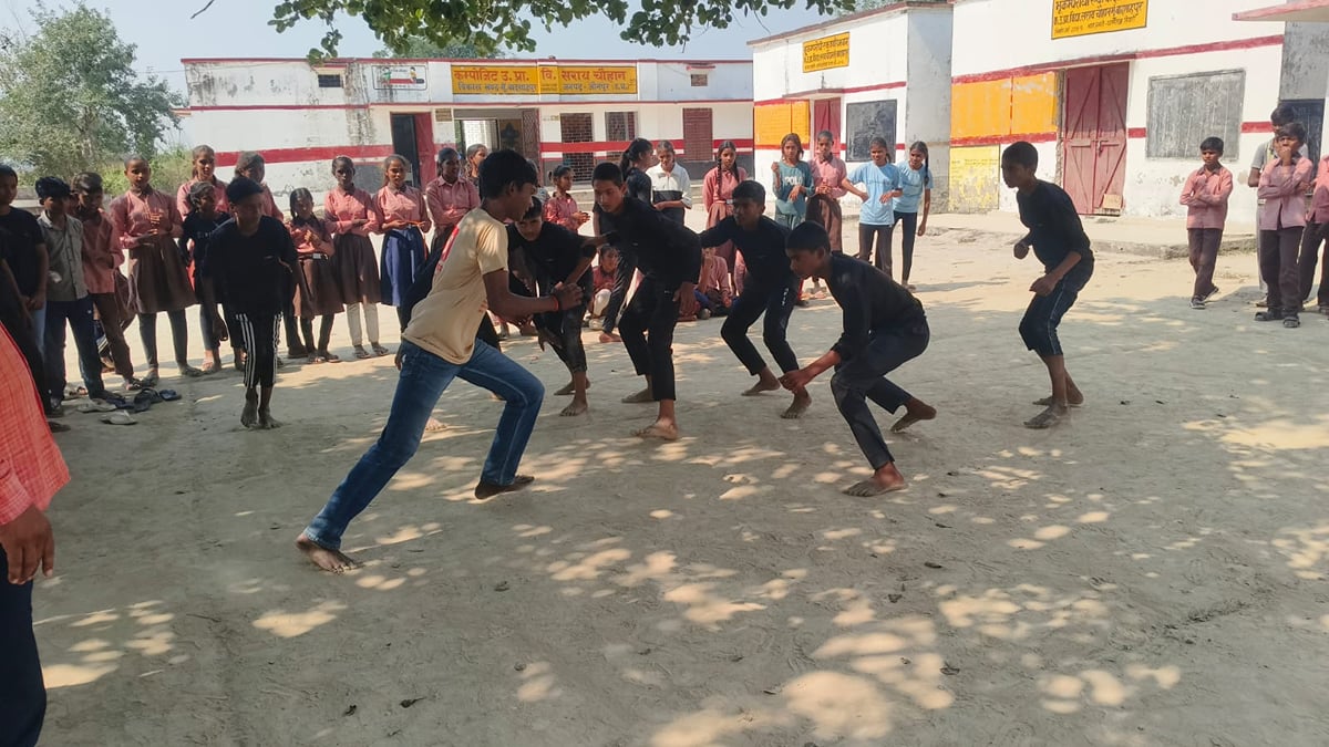 Jaunpur News: कबड्डी में सराय चौहान स्कूल अव्वल