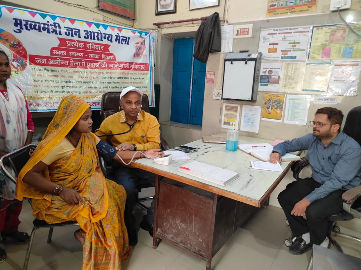 1,221 patients attended the health fair 217 were suffering from skin diseases.