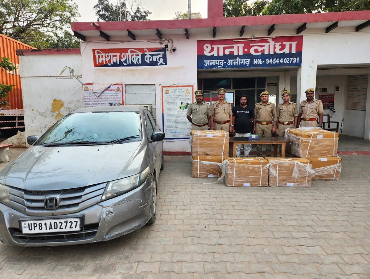 Aligarh News: 19 लाख के नशीले कैप्सूल के साथ युवक गिरफ्तार