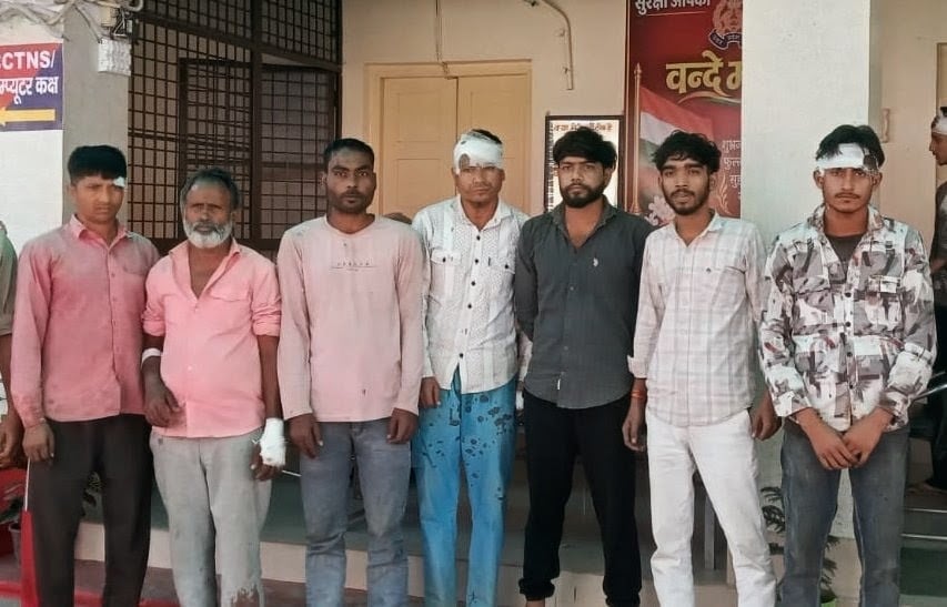 Action taken against nine accused for disturbing the peace