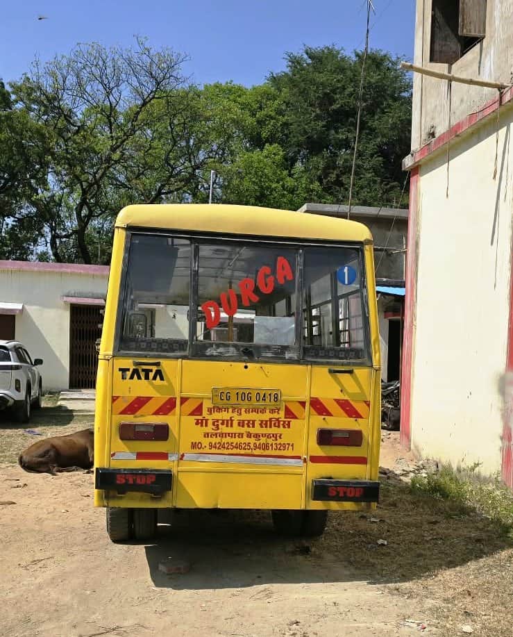 Ambikapur: Three Buses Seized After Kelhari Crash; Four Others Fined ₹11,000 in Safety Drive