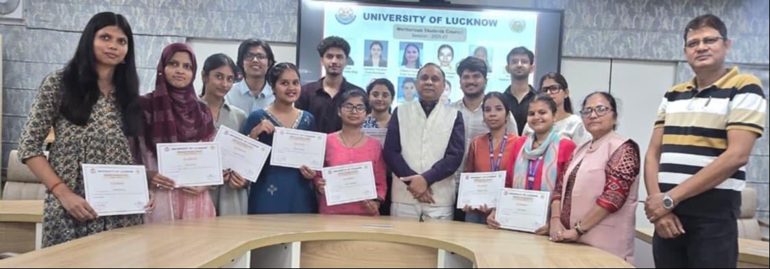 Lucknow News: मेधावी छात्र परिषद की अध्यक्ष बनीं नैन्सी, आनंद महासचिव