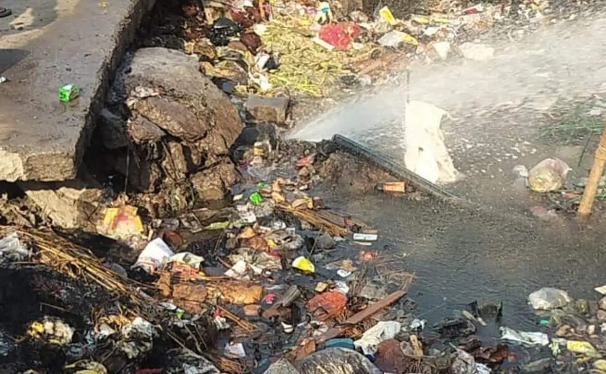 Those who were worshipped for nine days are left in a state worse than trash after their immersion.