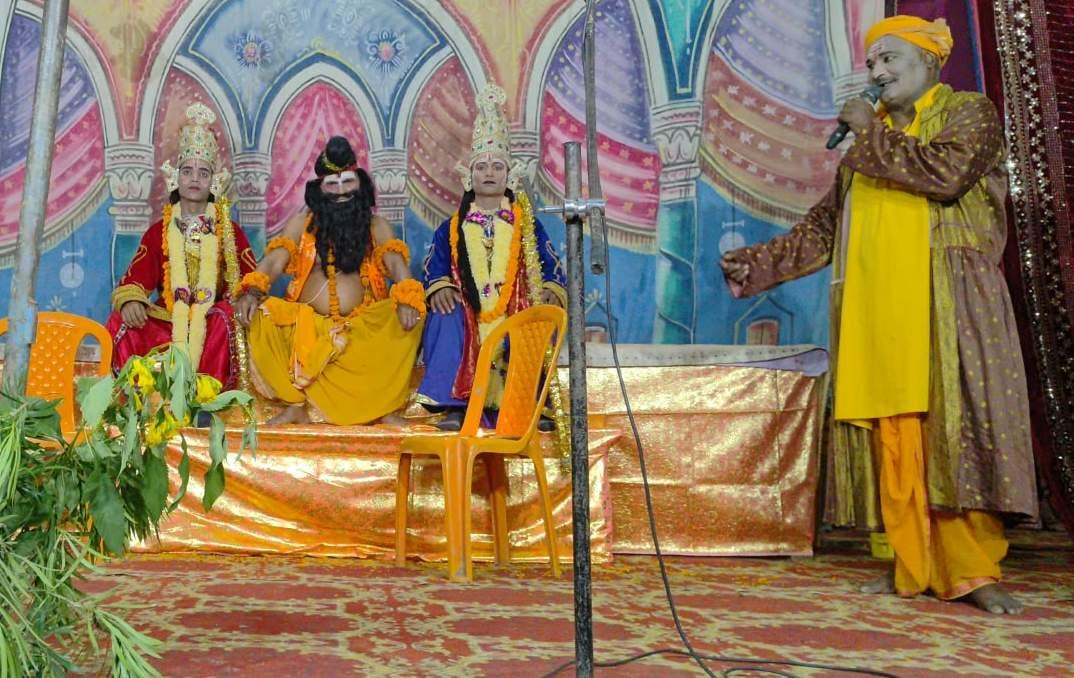 Chandauli News: राम-सीता के प्रथम मिलन की लीला ने मोहा मन