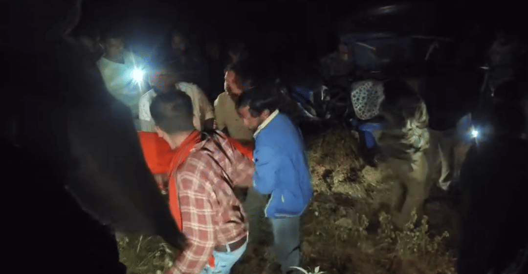 घटनास्थल पर मौजूद लोग