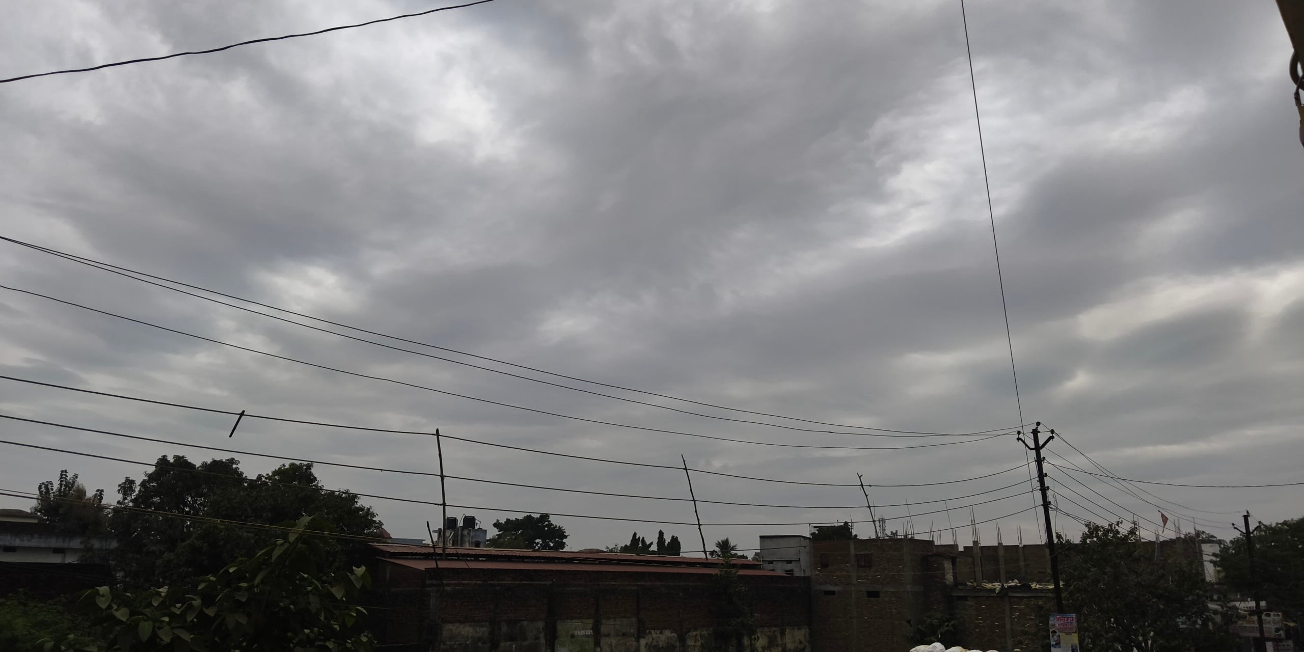 Clouds loomed in the sky Arnabs signal set hearts racing.