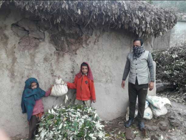 home delivery of mid day meal started in Rajouri