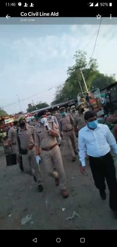 six vegetable shopkeepers arrested from mundera Mandi, case registered