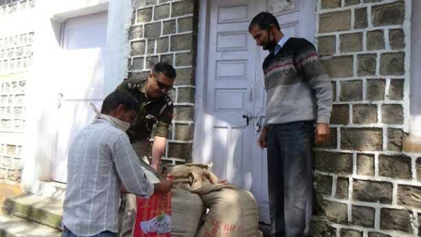Ration distributed among poor in kalakote