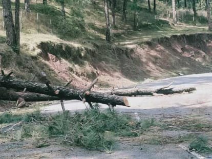 heavy rains create havoc in rajouri
