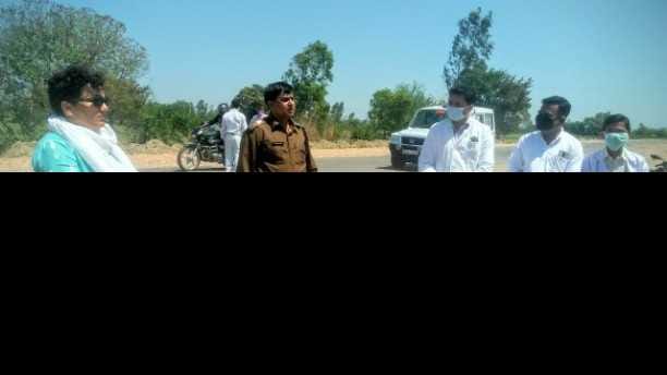 Badayun district's border sealed.