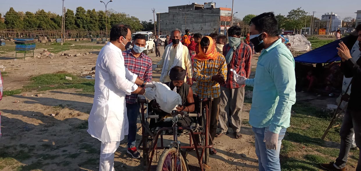helpe for poor person in karnal