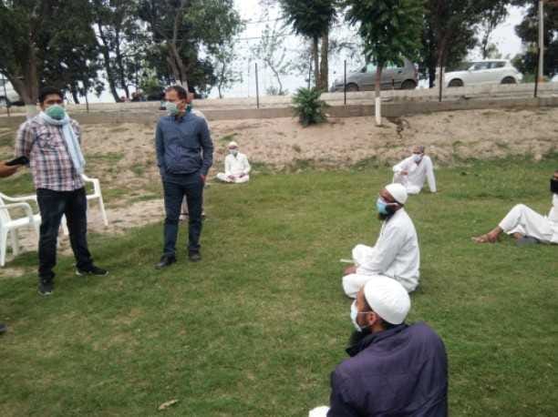 medical checkup on jamat people at yamunanagar